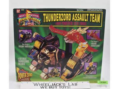 Thunderzord Assault Team Mighty Morphin Power Rangers 1994 Bandai NEW MISB