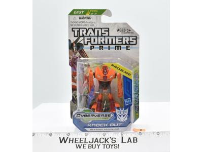 Knockout #1 Transformers Prime Cyberverse 2012 Hasbro Figure MOSC NEW SEALED