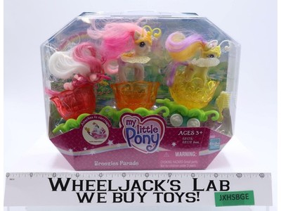 Breezies Parade My Little Pony MLP 2004 Hasbro Playset NEW MIB