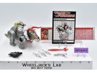 Slag 100% Complete 1985 Vintage G1 Transformers Triceratops Action Figure