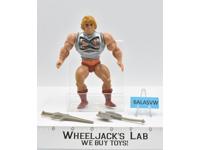 Battle Armor He-Man 100% Complete Masters of the Universe MOTU 1984 Mattel