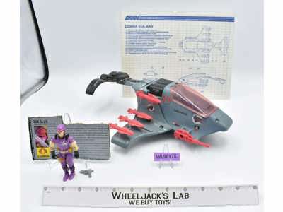 Cobra Sea Ray 100% Complete G.I. Joe 1987 Hasbro Vintage Vehicle