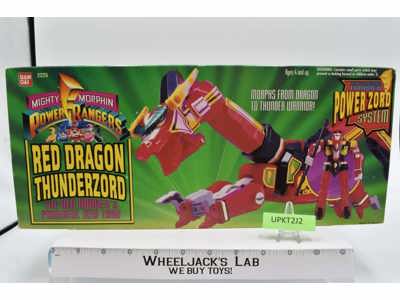 Red Dragon Thunderzord 100% Complete Power Rangers 1994 Bandai NEW MIB