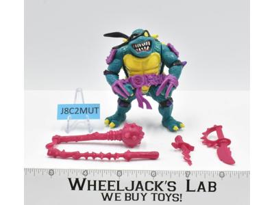Slash 100% Complete Teenage Mutant Ninja Turtle TMNT Playmates 1990 Vintage