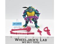 Slash 100% Complete Teenage Mutant Ninja Turtle TMNT Playmates 1990 Vintage