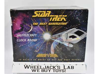 Enterprise Shuttlecraft Star Trek Next Generation 1994 Telemania Clock Radio