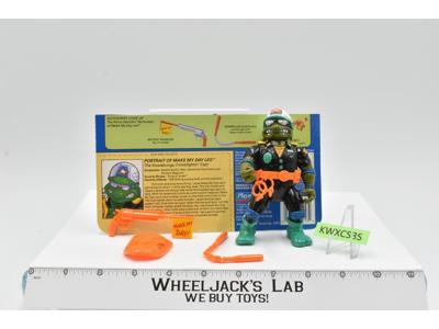 Make My Day Leo NR MINT 100% Complete Teenage Mutant Ninja Turtle 1991 Playmates
