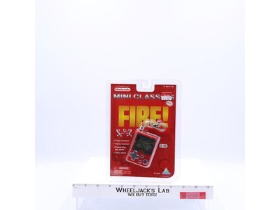 Nintendo Mini Classics FIRE! Keychain 1998 Toymax Electronic Handheld Game NEW