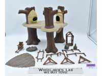 Endor Ewok Village Action Playset 100% Complete ROTJ Star Wars 1983 Vintage