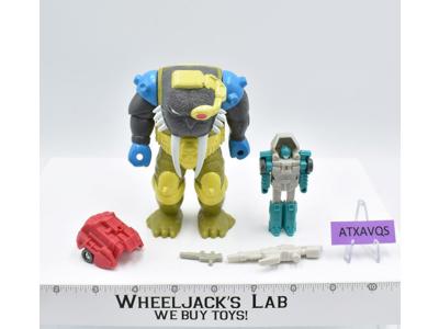 Longtooth Pretender 100% Complete 1989 Vintage G1 Transformers Action Figure