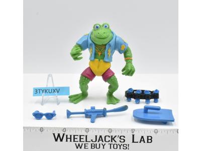 Genghis Frog 100% Complete Teenage Mutant Ninja Turtle Playmates 1989 Vintage