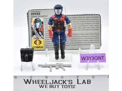 Vipers V1 100% Complete G.I. Joe 1986 Hasbro Vintage Action Figure