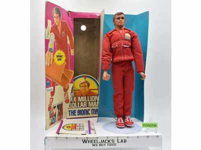 Steve Austin Doll The Six Million Dollar Man Bionic Man 1975 Vintage NEW MIB