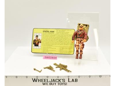 General Hawk V2 100% Complete G.I. Joe 1991 Hasbro Action Figure