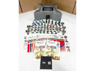 Lot of 60 Revolutionary Soldiers &amp; Castle Men of '76 Innovative Promotions Inc