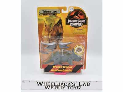 Triceratops Jurassic Park Dinosaurs 1999 Hasbro NEW MOSC SEALED