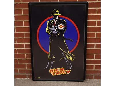 Dick Tracy #2 Poster 35" X 23" #1747 Walt Disney Company Black