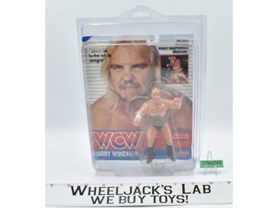 Barry Windham NEW MOSC WCW Spanish 1990 Galoob 5" Wrestling Action Figure