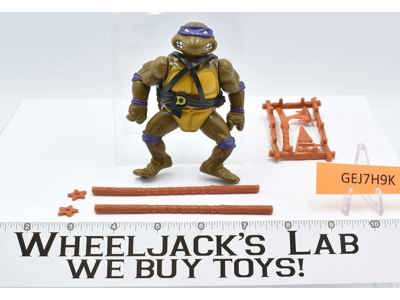Donatello HARD HEAD 100% Complete Teenage Mutant Ninja Turtle 1988 Playmates