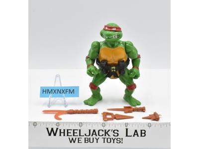 Raphael HARD HEAD Teenage Mutant Ninja Turtles TMNT Playmates 1988 Vintage