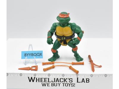 Michaelangelo SOFT HEAD Teenage Mutant Ninja Turtle 1988 Playmates Action Figure