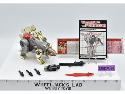 Snarl 100% Complete NEAR MINT Vintage 1985 G1 Transformers Hasbro Action Figure