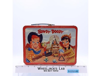 Howdy Doody Metal Lunch Box 1954 ADCO Liberty Vintage No Thermos