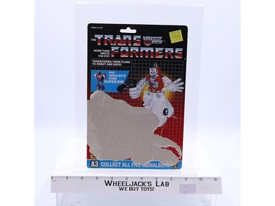 Fireflight Cardback Vintage 1986 G1 Transformers Hasbro Action Figure