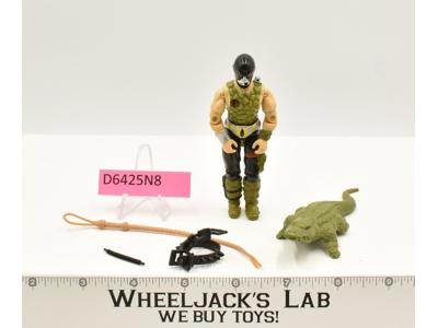 Croc Master V1 100% Complete G.I. Joe 1987 Hasbro Vintage Action Figure