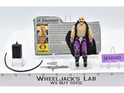 Dr. Mindbender V1 100% Complete G.I. Joe 1986 Hasbro Vintage Action Figure
