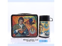 The Fall Guy Metal Lunch Box 1981 Aladdin 20th Century-Fox w/ THERMOS