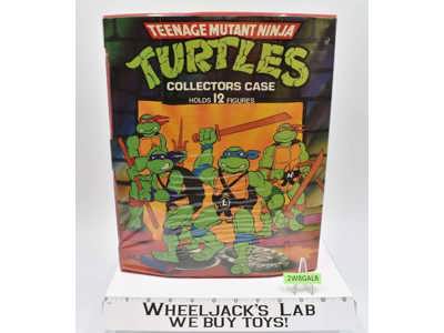 Display Storage Collectors Carry Case W/Trays TMNT Teenage Mutant Ninja Turtle