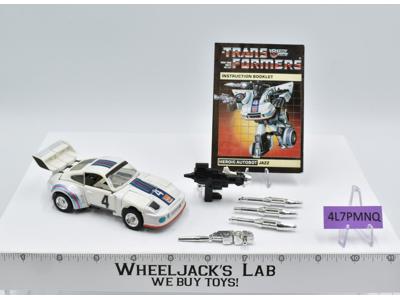 Jazz 100% Complete Vintage 1985 G1 Transformers Hasbro Action Figure