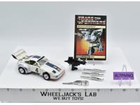 Jazz 100% Complete Vintage 1985 G1 Transformers Hasbro Action Figure