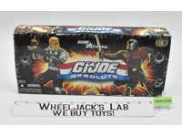 GI Joe vs Cobra Figure Set GI Joe Resolute 2008 Hasbro EMPTY BOX ONLY
