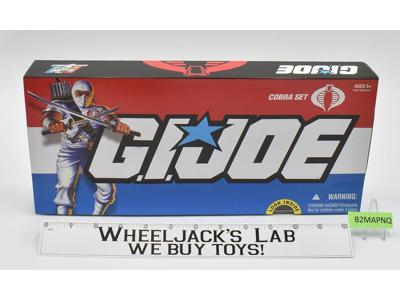 Cobra Figure Set GI Joe Collector's Club 25th Anniv. 2008 Hasbro EMPTY BOX ONLY