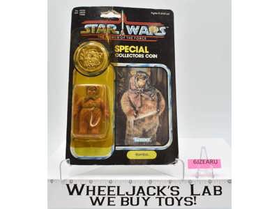 Romba W/Coin 92 Back Star Wars POTF 1984 Kenner Action Figure NEW MOSC SEALED