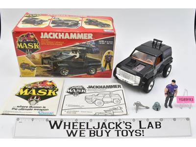 Jackhammer Cliff Dagger 100% Complete W/Box MASK 1985 Vintage Action Vehicle