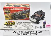 Jackhammer Cliff Dagger 100% Complete W/Box MASK 1985 Vintage Action Vehicle