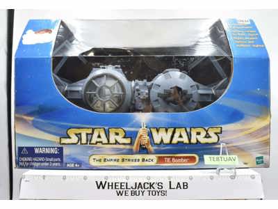 Tie Bomber Star Wars The Empire Strikes Back 2002 Hasbro NEW MISB SEALED