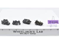 Lot of 4 Military/Army Vehicles 1988-89 Vintage Galoob Micro Machines