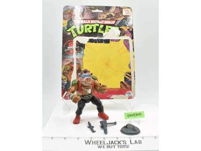 Bebop W/Cardback NR MINT 100% Complete TMNT 1988 Playmates Vintage Action Figure