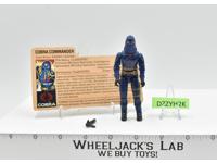 Cobra Commander V2 100% Complete G.I. Joe 1984 Hasbro Vintage Figure