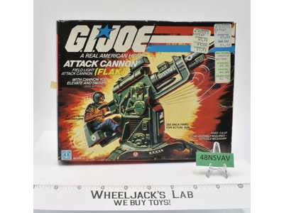 FLAK Attack Cannon GI Joe 1982 Action Figure Vehicle NEW MIB