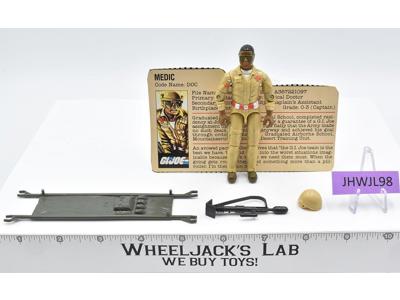 Doc V1 100% Complete G.I. Joe 1983 Hasbro Vintage Action Figure