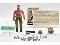 Bazooka V1 100% Complete G.I. Joe 1985 Hasbro Vintage Action Figure