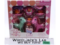 Sharing Tea with Pinkie Pie & Minty My Little Pony Live! 2006 Hasbro NEW MIB