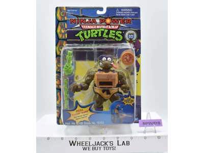 Pizza Tossin' Raph FACTORY ERROR Teenage Mutant Ninja Turtle TMNT Playmates MOSC