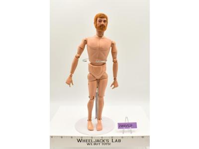 Land Adventurer Flocked Red Hair &amp; Beard 12" GI Joe 1970 Hasbro Action Figure
