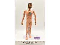 Talking Adventurer Flocked Brown Hair & Beard 12" GI Joe 1970 Hasbro Figure